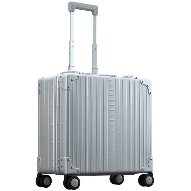 Aleon Business Cases|Carry-on Luggage<Aircraft Grade 17 inch Deluxe Aluminum Wheeled Business Case