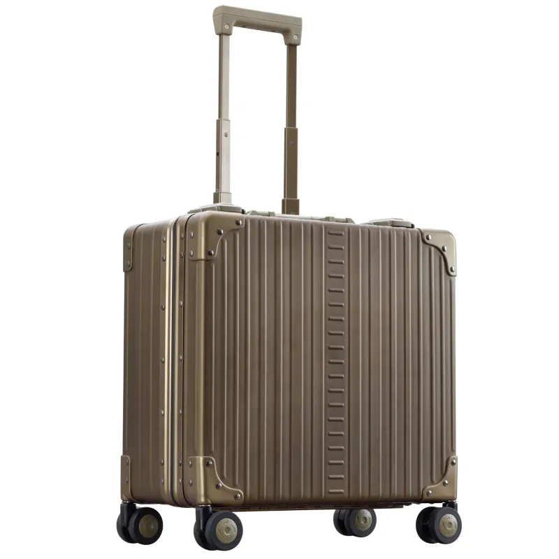 Aleon Business Cases|Carry-on Luggage<Aircraft Grade 17 inch Deluxe Aluminum Wheeled Business Case