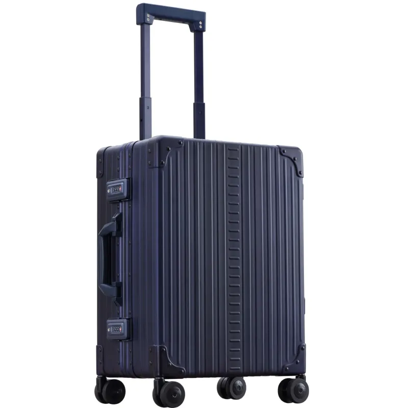 Aleon Rolling Spinner|Hardside Luggage<Aircraft Grade Aluminum 21in Classic Carry On | Altman Luggage
