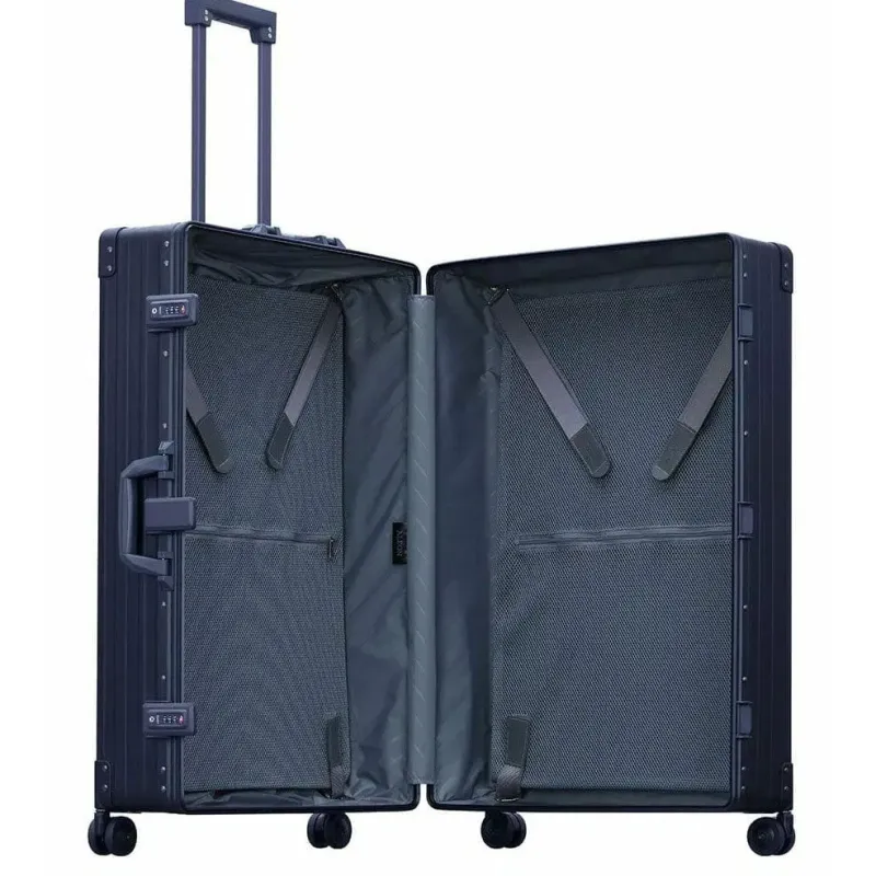 Aleon Hardside Luggage|Checked<Aircraft Grade Aluminum 32 Macro Plus Traveler Large Suitcase