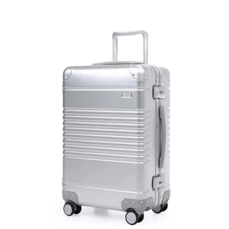 Arlo Skye Carry-on Luggage<The Frame Carry-On Max: Aluminum Edition