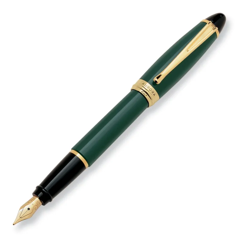 Aurora Fountain<Ipsilon Resin Fountain Pen | Altman Luggage Green
