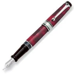 Aurora Fountain<Optima Auroloide Burgundy Fountain Pen