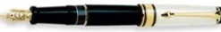 Aurora Fountain<Optima Solid Silver Cap Fountain Pen