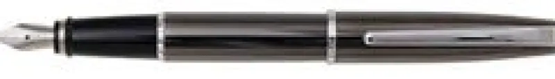 Aurora Fountain<Pens Style Shiny Gun Metal Fountain Pen