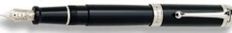Aurora Fountain<Pens Talentum Black CT Fountain Pen
