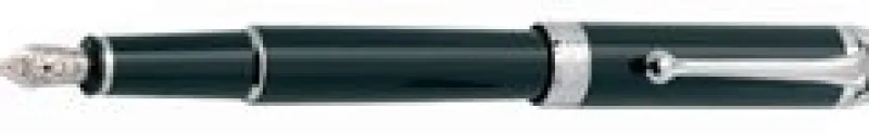 Aurora Fountain<Talentum Finesse Black Fountain Pen