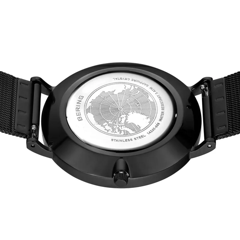 Bering Men's Watches<Classic | mat black | 14240128 | Altman Luggage