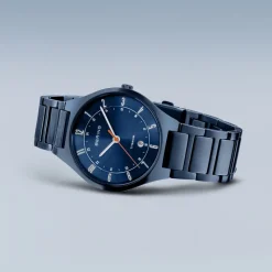 Bering Men's Watches<Mens Watch | Titanium | Matte Blue | 11739797 | Altman Luggage