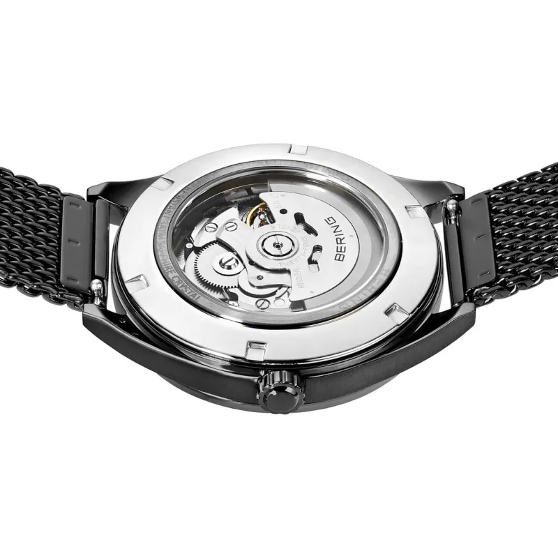 Bering Men's Watches<Mens Watch Automatic polished brushed Grey Grey Dial 16743377