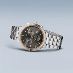 Bering Men's Watches<Titan Chrono | brushed silver 11743709 | Altman Luggage