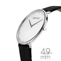 Bering Unisex Watches|Women's Watches<Unisex Watch | Ultra Slim | Polished Silver | 15739404