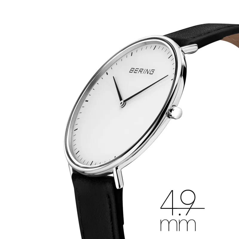 Bering Unisex Watches|Women's Watches<Unisex Watch | Ultra Slim | Polished Silver | 15739404