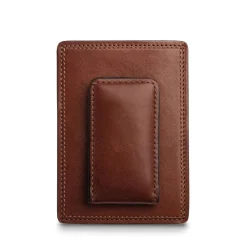Bosca Men's Wallets<Deluxe Front Pocket Wallet Old Leather Dark Brown