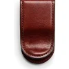 Bosca Money Clip<Leather Covered Money Clip Brown | Altman Luggage | Wallet Sale
