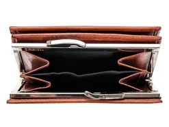 Bosca Women's Wallets<Old Leather Petite French Purse Amber