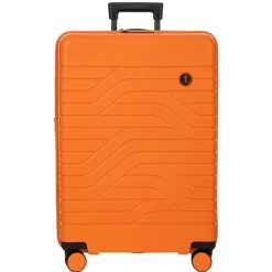 Bric's Checked<B/Y Ulisse 28" Expandable Spinner Orange