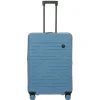 Bric's Checked<B/Y Ulisse 28" Expandable Spinner Grey Blue