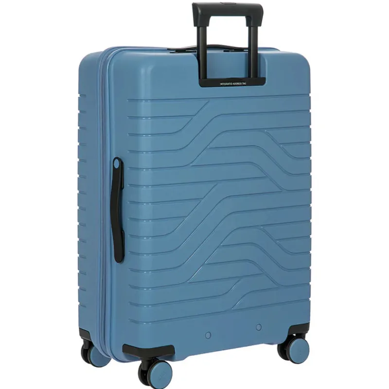 Bric's Checked<B/Y Ulisse 28" Expandable Spinner Grey Blue