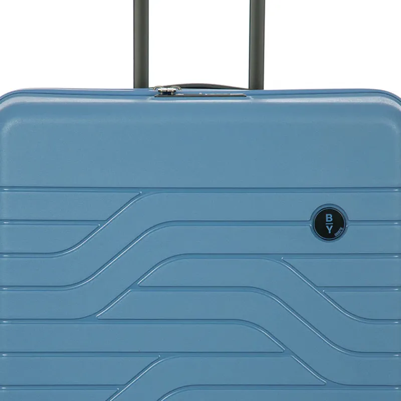 Bric's Checked<B/Y Ulisse 28" Expandable Spinner Grey Blue