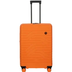 Bric's Checked<B/Y Ulisse 30" Expandable Spinner Orange