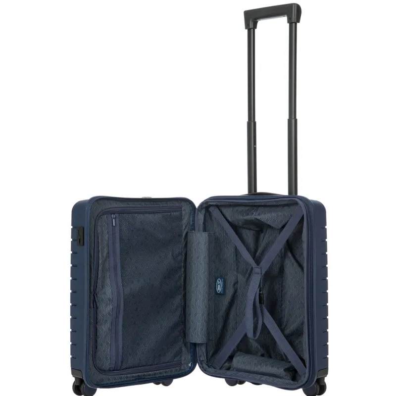 Bric's Carry-on Luggage<Brics BY Ulisse Carry on Expandable Spinner Blue Sale Altman Luggage Ocean Blue