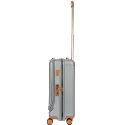 Bric's Carry-on Luggage<Brics Capri 21 Spinner With Pocket Expandable On Sale Silver Shine