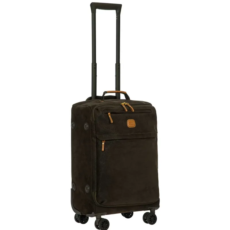Bric's Rolling Spinner|Carry-on Luggage<BRICS LIFE TROPEA 21 SPINNER CARRY ON | ALTMAN LUGGAGE SALE Olive