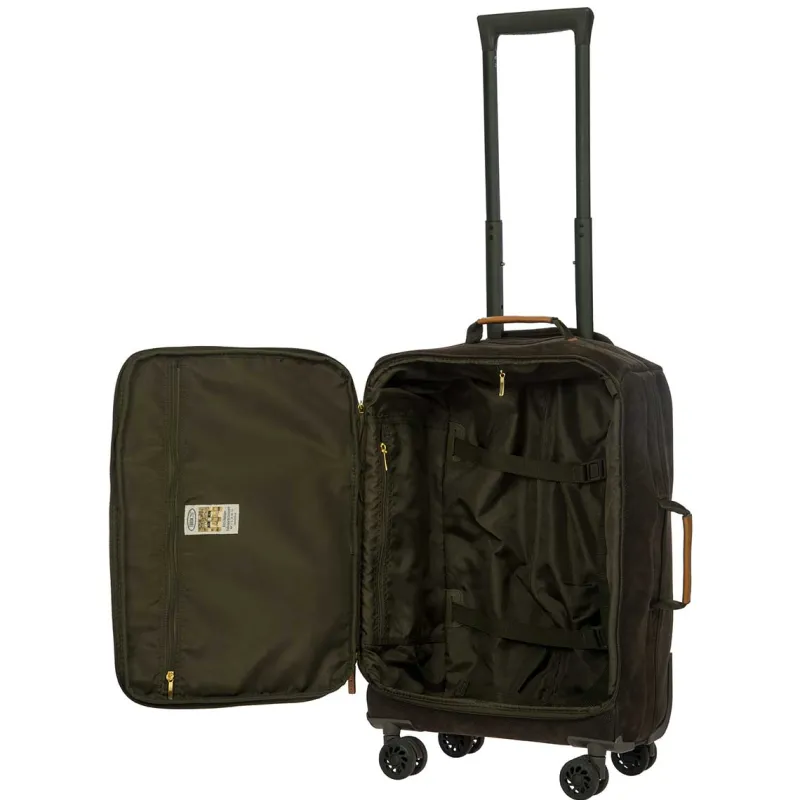 Bric's Rolling Spinner|Carry-on Luggage<BRICS LIFE TROPEA 21 SPINNER CARRY ON | ALTMAN LUGGAGE SALE Olive