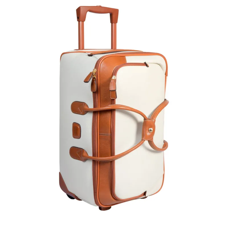 Bric's Wheeled Duffels|Carry-on Luggage<Brics Luggage | Brics Firenze Tuscan Train Case Cream