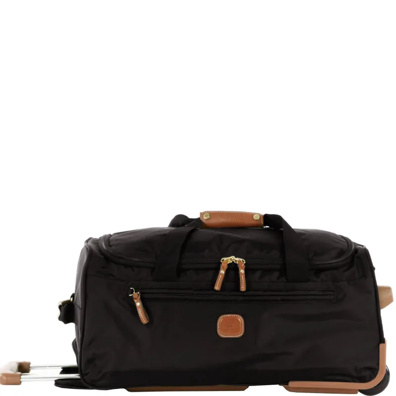 Bric's Wheeled Duffels|Carry-on Luggage<Brics X Bag Carry on Rolling Duffle Bag Black | Altman Luggage