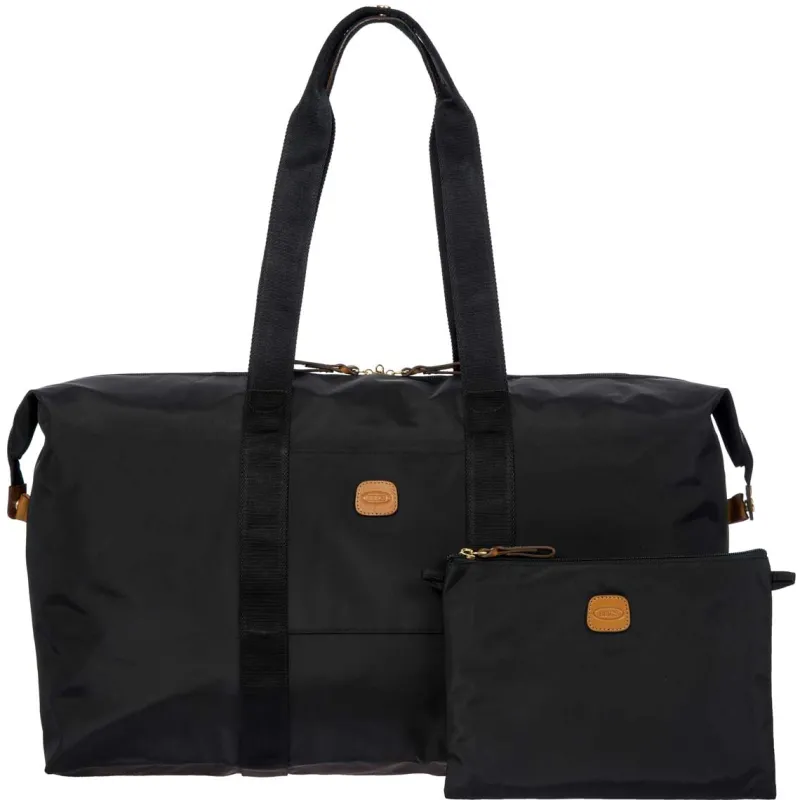 Bric's Carry-on Luggage<Brics XBag 18 Folding Duffle Bag Black BXG40202 | Altman Luggage