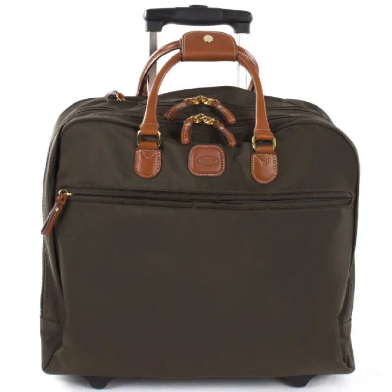 Bric's Carry-on Luggage<Brics XBag 2 Wheel Pilot Cabin Case Black | Altman Luggage