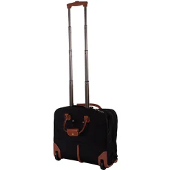 Bric's Carry-on Luggage<Brics XBag 2 Wheel Pilot Cabin Case Black | Altman Luggage