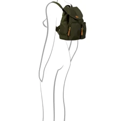Bric's Portfolios|Business Cases<Brics XBag Small City Backpack Olive BXL43754 | Altman Luggage