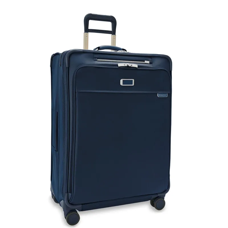 Briggs & Riley Rolling Spinner|Checked<Briggs and Riley Baseline BLU129CXSP Large Expandable Spinner | Altman Luggage