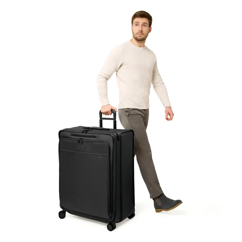 Briggs & Riley Rolling Spinner|Checked<Briggs and Riley Baseline BLU131CXSP Extra Large Expandable Spinner