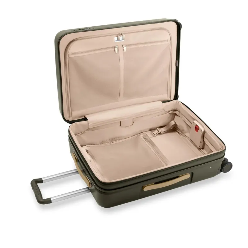 Briggs & Riley Checked<Briggs and Riley Sympatico Medium Expandable Spinner