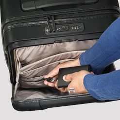 Briggs & Riley Carry-on Luggage<Briggs and Riley Torq QU221SP International Carry on Spinner Stealth