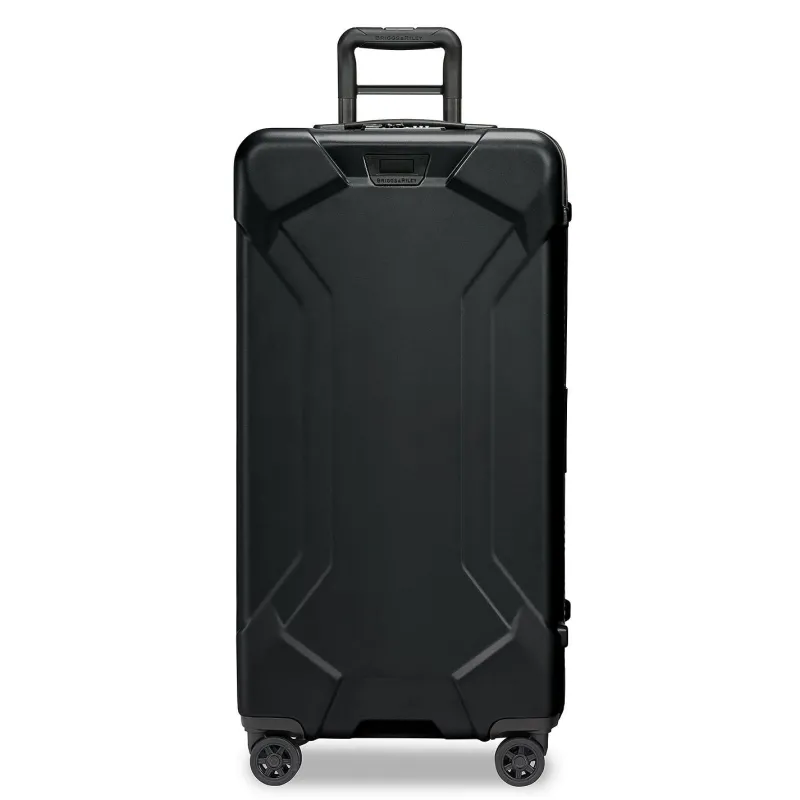 Briggs & Riley Rolling Spinner|Checked<Briggs and Riley Torq QUT232SP Extra Large Trunk Spinner Stealth
