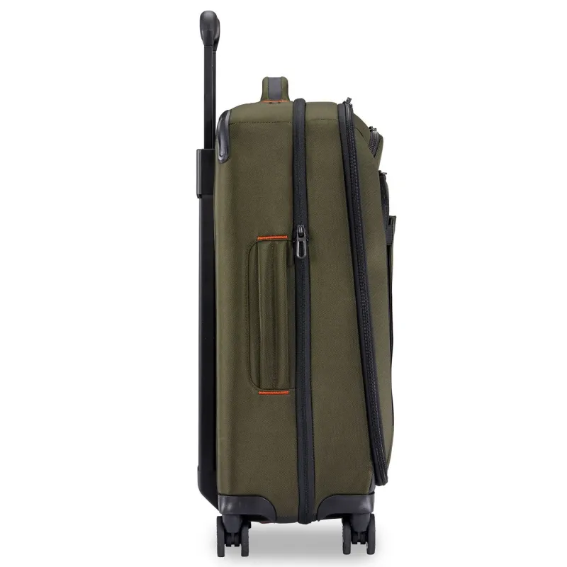 Briggs & Riley Checked|Carry-on Luggage<Briggs and Riley ZDX Domestic Carry on Expandable Spinner Hunter