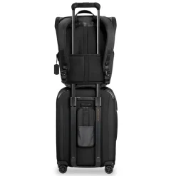 Briggs & Riley Checked|Carry-on Luggage<Briggs and Riley ZDX International Carry on Expandable Spinner Black