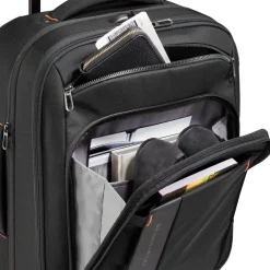 Briggs & Riley Checked|Carry-on Luggage<Briggs and Riley ZDX International Carry on Expandable Spinner Black