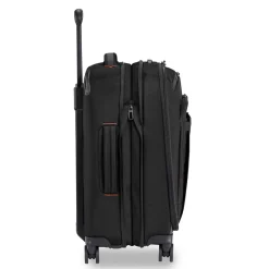 Briggs & Riley Checked|Carry-on Luggage<Briggs and Riley ZDX International Carry on Expandable Spinner Black
