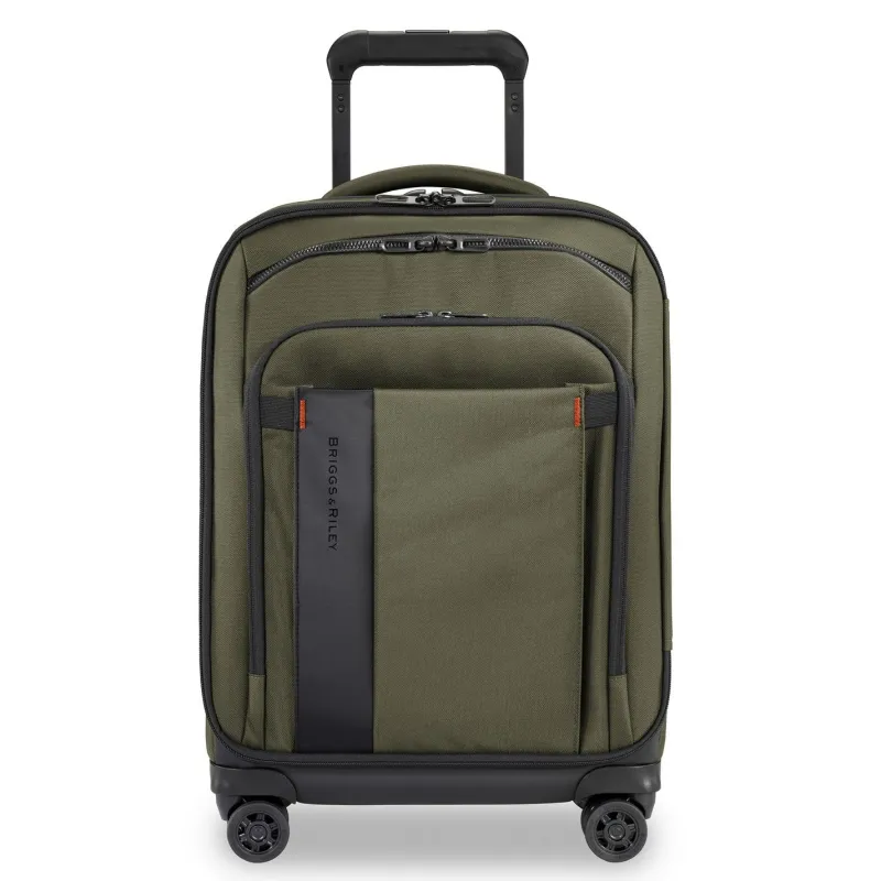 Briggs & Riley Checked|Carry-on Luggage<Briggs and Riley ZDX International Carry on Expandable Spinner Hunter