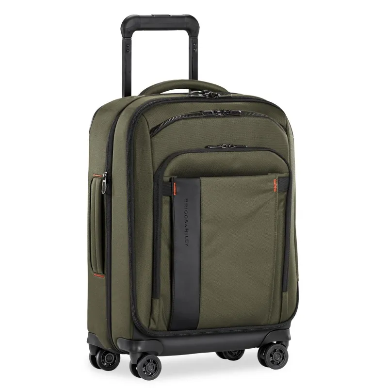 Briggs & Riley Checked|Carry-on Luggage<Briggs and Riley ZDX International Carry on Expandable Spinner Hunter