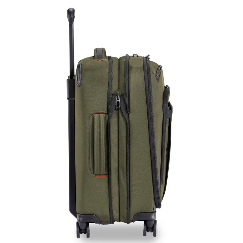 Briggs & Riley Checked|Carry-on Luggage<Briggs and Riley ZDX International Carry on Expandable Spinner Hunter