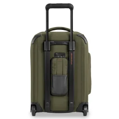 Briggs & Riley Wheeled Duffels|Checked<Briggs and Riley ZDX International Carry on Upright Duffle Hunter