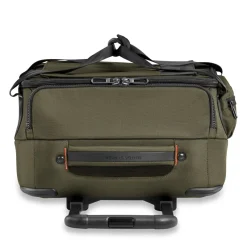 Briggs & Riley Wheeled Duffels|Checked<Briggs and Riley ZDX International Carry on Upright Duffle Hunter