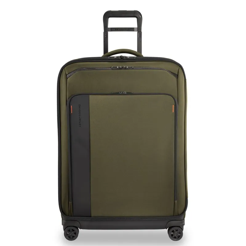 Briggs & Riley Checked<Briggs and Riley ZDX Large Expandable Spinner | Altman Luggage Hunter